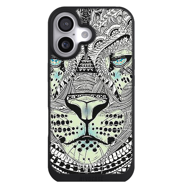 Coque iPhone 17 Animaux Tigre Azteque - MaCoquePerso