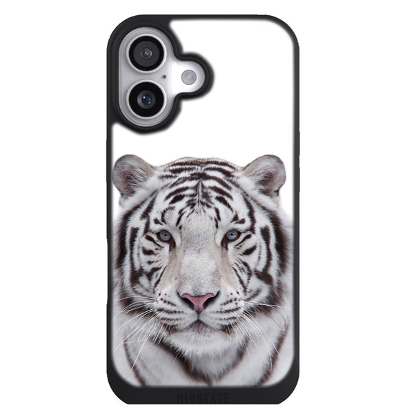 Coque iPhone 17 Animaux Tigre Blanc - MaCoquePerso