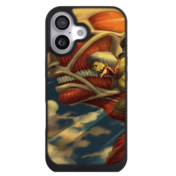Coque iPhone 17 Manga Titan Colossal - MaCoquePerso