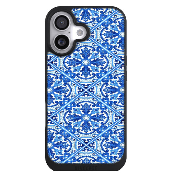 Coque iPhone 17 Aesthetic Tuiles d'azulejos portugais - MaCoquePerso