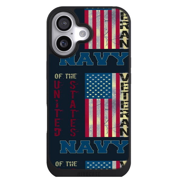 Coque iPhone 17 Aesthetic Vétéran de la marine américaine - MaCoquePerso