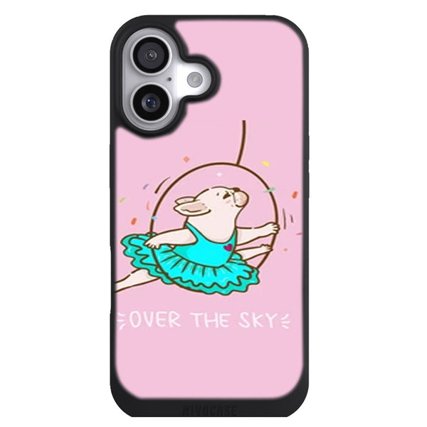 Coque iPhone 17 Bulldog french bulldog circus dog performing - MaCoquePerso
