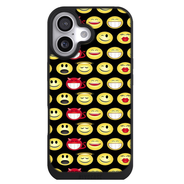 Coque iPhone 17 Aesthetic funny smileys - MaCoquePerso