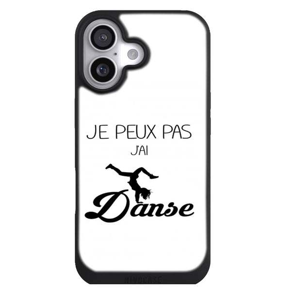 Coque iPhone 17 Sports je peux pas jai danse - MaCoquePerso