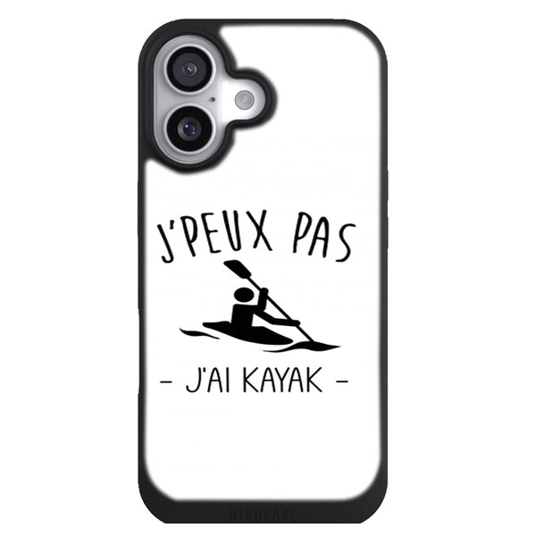 Coque iPhone 17 Sports je peux pas jai kayak - MaCoquePerso