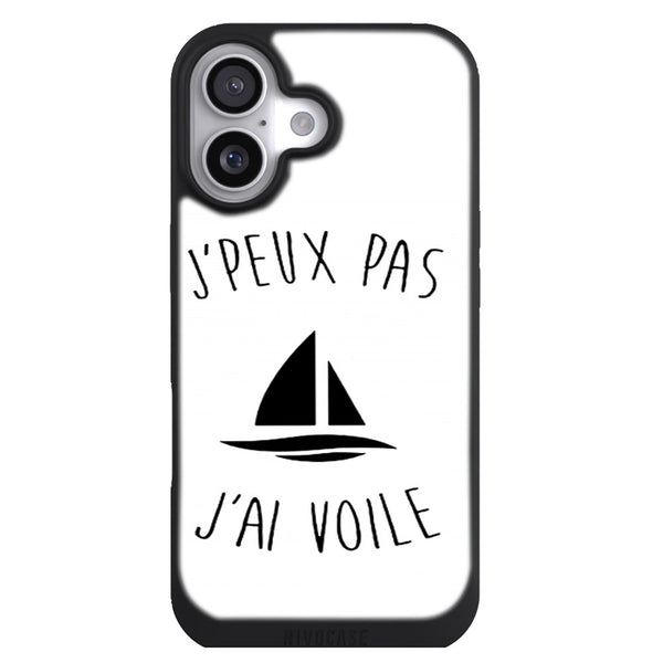 Coque iPhone 17 Sports je peux pas jai voile - MaCoquePerso