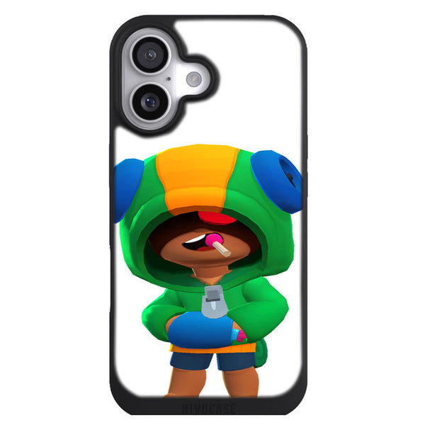 Coque iPhone 17 Gaming leon best brawler chupa - MaCoquePerso
