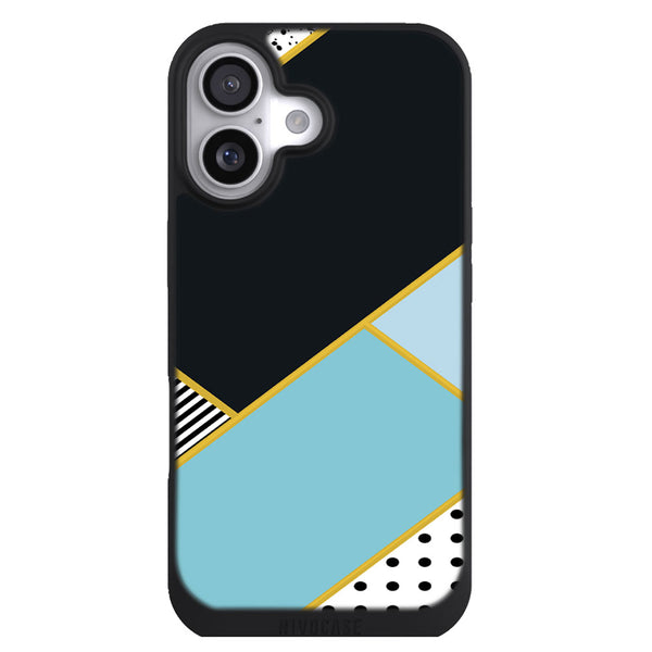 Coque iPhone 17 Aesthetic minimal blue style - MaCoquePerso