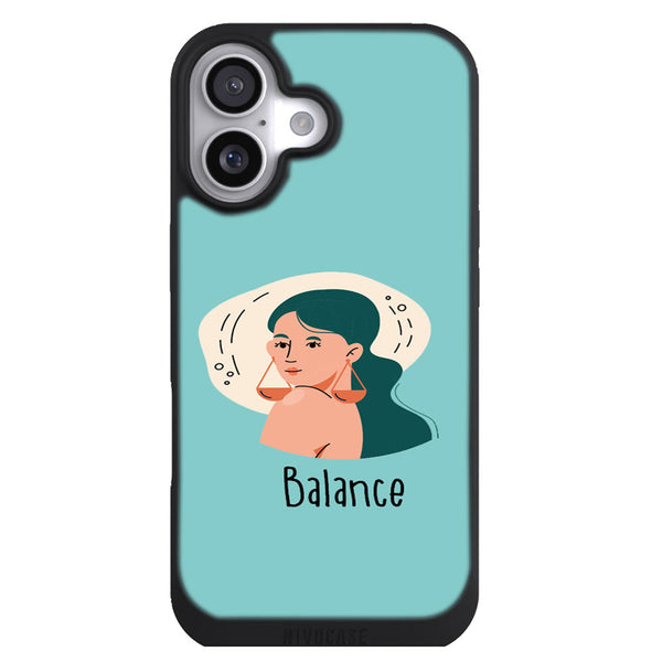 Coque iPhone 17 Zodiac signe de la Balance - MaCoquePerso