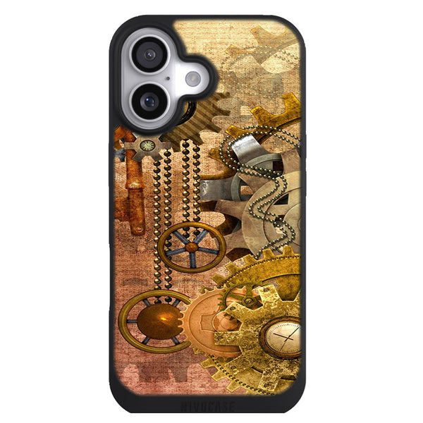 Coque iPhone 17 Aesthetic steampunk - MaCoquePerso