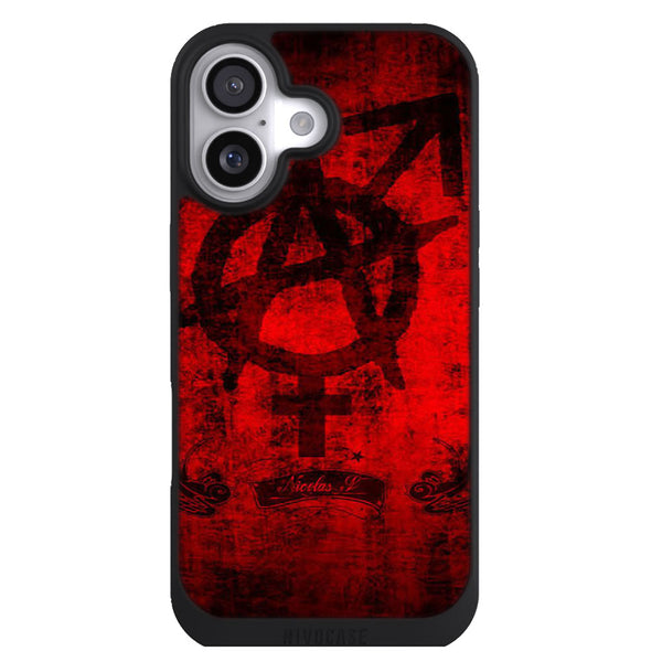 Coque iPhone 17 Aesthetic we are anarchy - MaCoquePerso