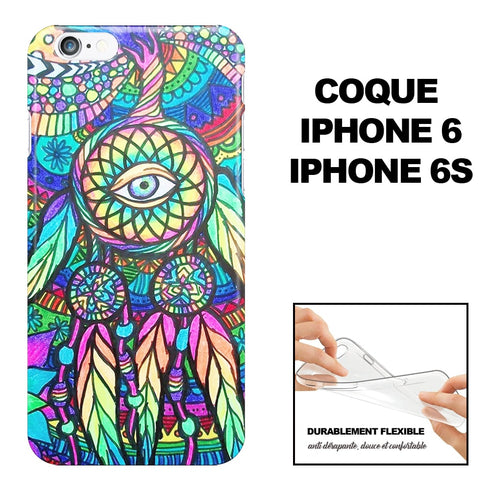 Attrape Reve Colors, coque iphone 6 tres protectrice