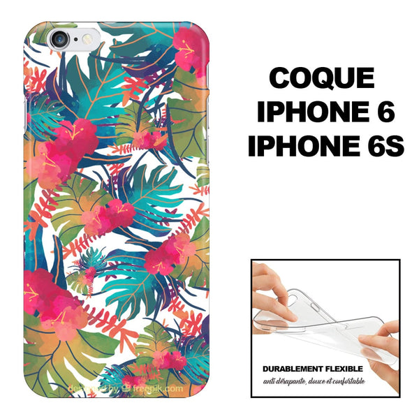 Fleurs Tropik, Coque iPhone 6