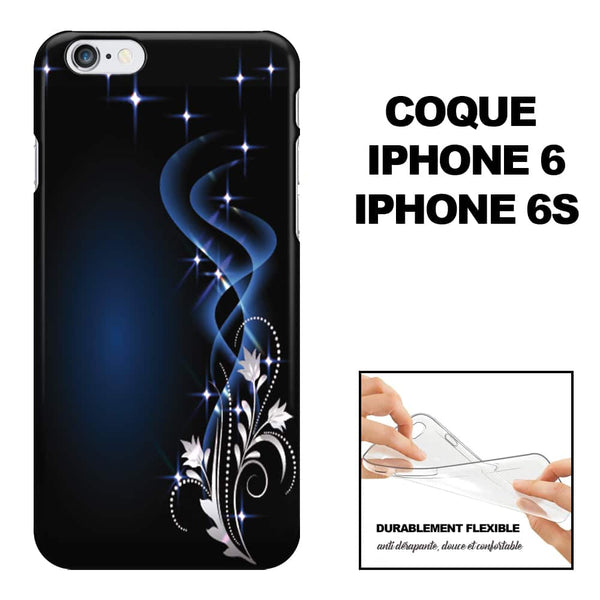 Fleurs Etoilées, Coque iPhone 6, iPhone 6s