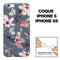 Hibiscus, Coque iPhone 6, Coque Etui iPhone 6s
