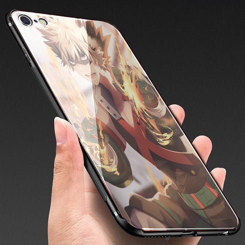 Coque Katsuki en Verre Trempé pour Apple iPhone 6, 6s