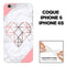 Coque de protection iPhone 6 Marbre Coeur