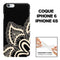 Tatoo Floral, Coque iPhone 6, 6s