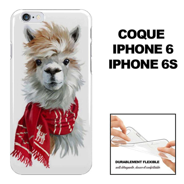 Achat Coque de protection iPhone 6 Winter Lama