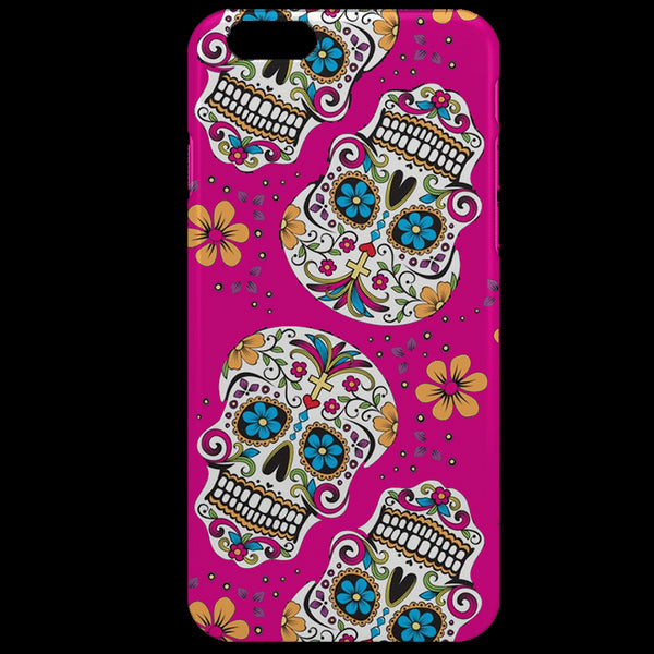 Calavera Rose - Coque iPhone 7, iPhone 8 - Silicone, Plexiglass