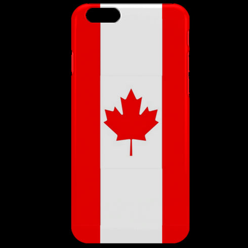 Canada - Coque iPhone 7 drapeau - Silicone - Plexi