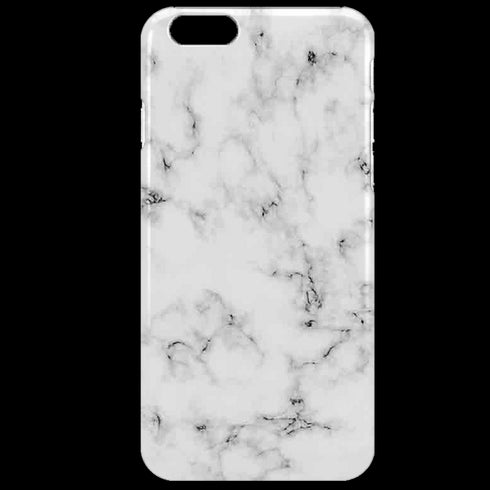 Marbre Blanc - Coque iPhone 7, iPhone 8 - Silicone, Plexiglass