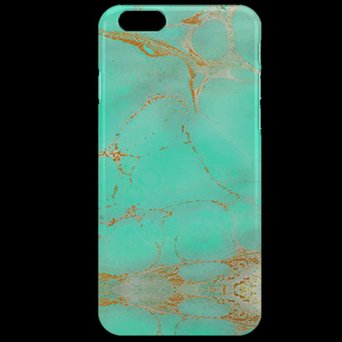 Marbre Vert - Coque iPhone 7, iPhone 8 - Plexi Glass, Silicone