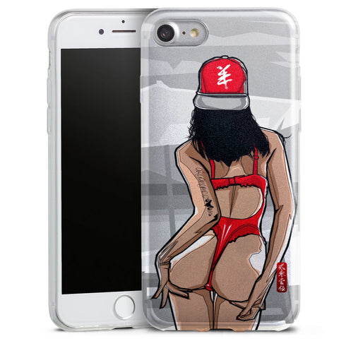 Beach Girl Sunset | Coque en Silicone, Verre | Tpu Antichocs | Protection Compatible smartphones iPhone - MaCoquePerso