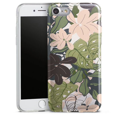 Bohemian Tropical Foliage | Coque en Silicone, Verre | Tpu Antichocs | Protection Compatible smartphones iPhone - MaCoquePerso