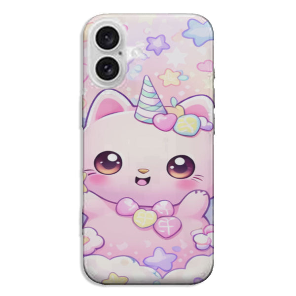 Chaton Licorne Pastel | Coque iPhone