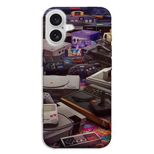 Coque iPhone Console Vintage