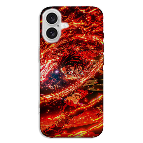 Demon Slayer attaque de feu | Coque iPhone