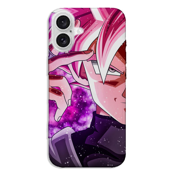 Coque iPhone Dragon Ball Super Black SS Rosé - MaCoquePerso