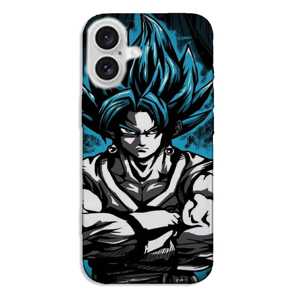 Coque iPhone Dragon Ball Super Goku SSJ God - MaCoquePerso