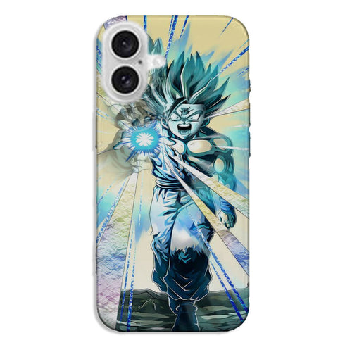 Coque iPhone Dragon Ball Z Gohan & Goku Kamehameha - MaCoquePerso