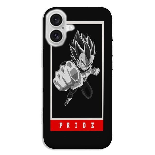 Coque iPhone Dragon Ball Z Vegeta Pride - MaCoquePerso