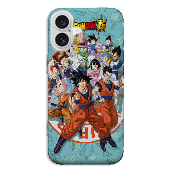 Famille de Sangoku - Coque Silicone pour Apple iPhone