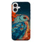Coque iPhone Hiboux Colore Majestueux