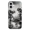 Coque iPhone INTERVENTION POMPIER ACCIDENT ROUTIER STYLE NOIR ET BLANC - MaCoquePerso
