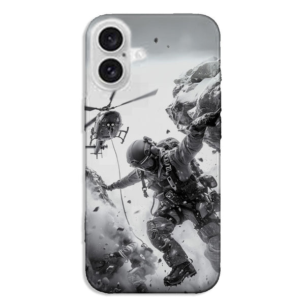 Coque iPhone INTERVENTION POMPIER SECOURS EN MONTAGNE - MaCoquePerso