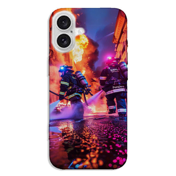 Coque iPhone Intervention Pompier de Paris Incendie - MaCoquePerso