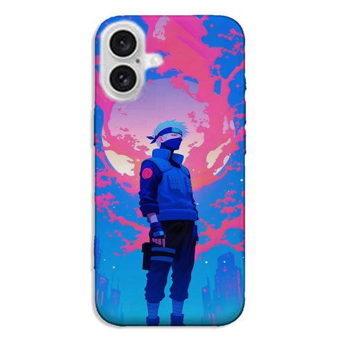 Coque iPhone Kakashi Splash Paint - MaCoquePerso
