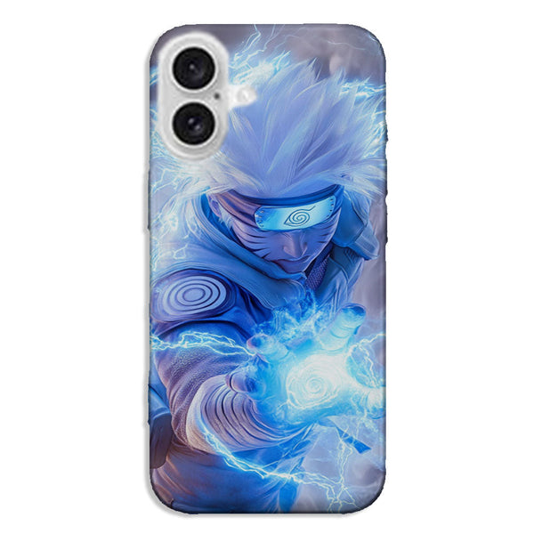 Coque iPhone Kakashi utilisant Kamui - MaCoquePerso