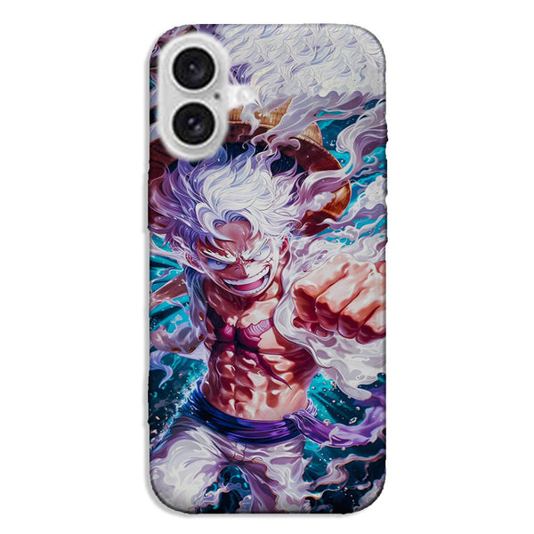 Coque iPhone Luffy Gear 5 Transformation