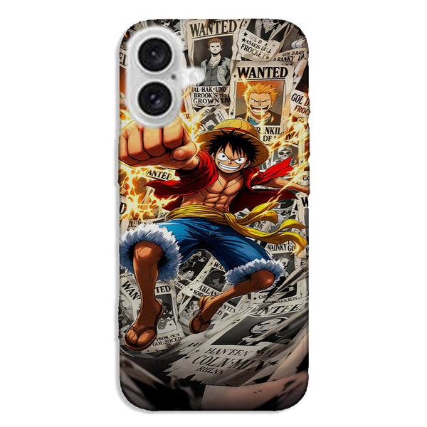Coque iPhone Luffy Wanted Poster