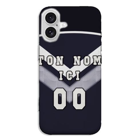 Coque Équipe de Bordeaux Foot pour iPhone – Personnalisable