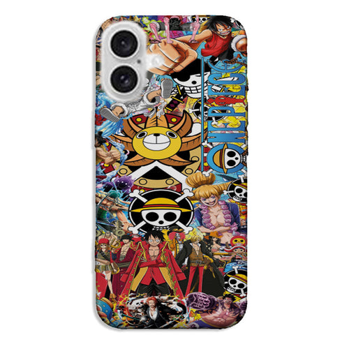 One Piece Montage | Coque iPhone - MaCoquePerso