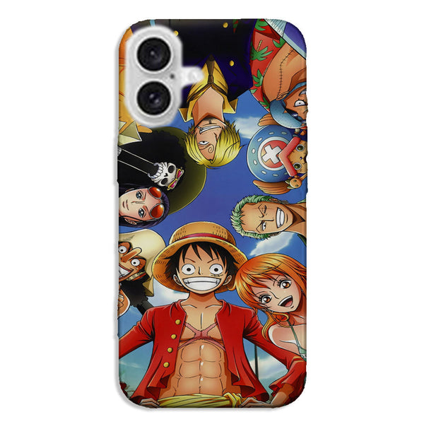 Coque iPhone One Piece Pirate Team - MaCoquePerso