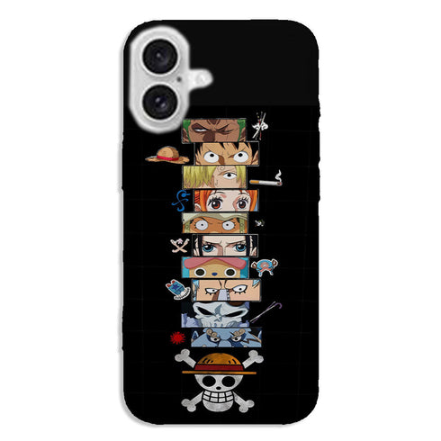 Coque iPhone One Piece Crew Regards