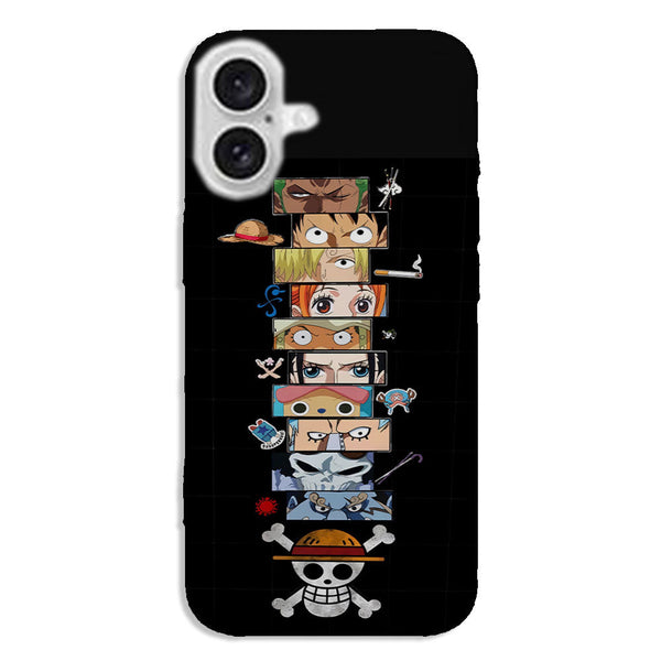 Coque iPhone One Piece Crew Regards